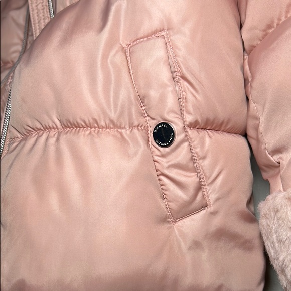 Michael Kors kids Blush Pink Hooded Jacket - Picture 4 of 10